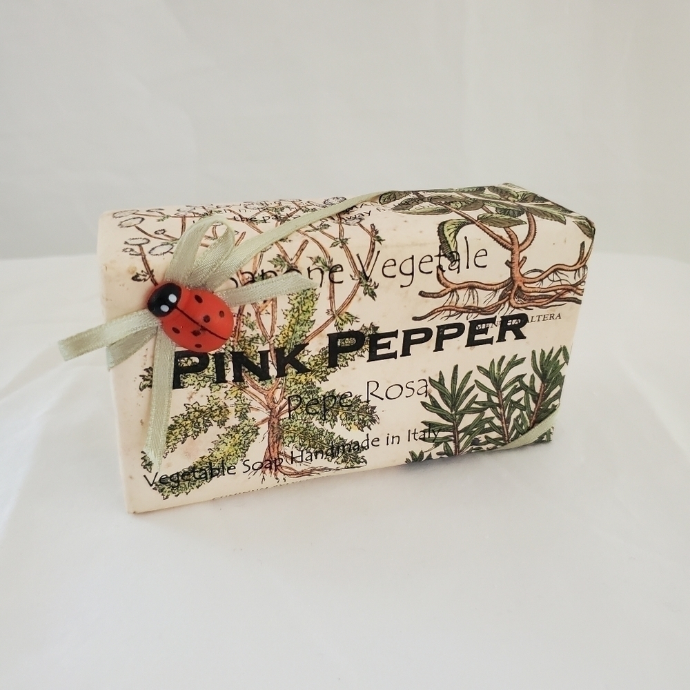 Pink Pepper Handmade Italian Soap